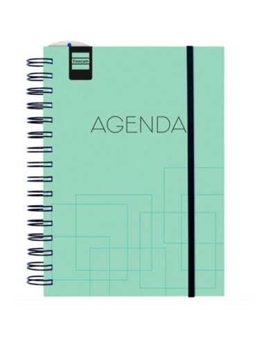 FINOCAM AGENDA INSTITUT PARA ESTUDIANTES ESPIRAL 4º-155X215MM SVV TURQUESA CURSO 2026-2027
